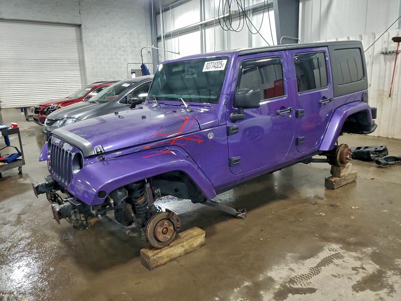 JEEP WRANGLER U 2016 with VIN 1C4BJWEG5GL226395 - Photo from auction