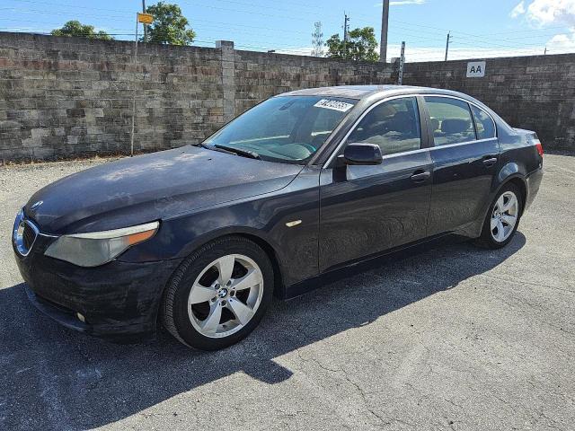 BMW 525 I 2007 with VIN WBANE535X7CY04100 - Photo from auction