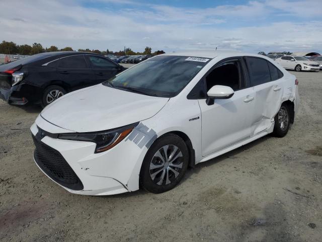 TOYOTA COROLLA LE 2021 with VIN JTDEAMDE2MJ025658 - Photo from auction