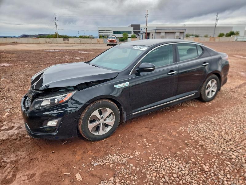 KIA OPTIMA HYB 2015 with VIN KNAGM4ADXF5079245 - Photo from auction