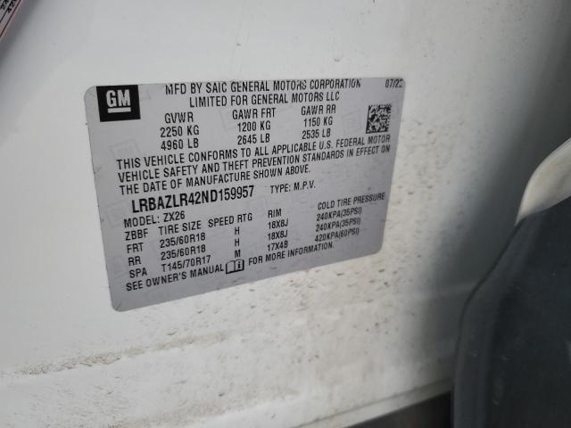 Photo 14 from auction – 2022 BUICK ENVISION with VIN LRBAZLR42ND159957