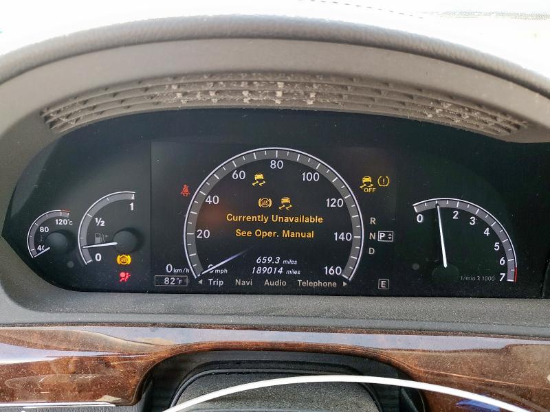Photo 9 from auction – 2013 MERCEDES-BENZ S 550 with VIN WDDNG7DB8DA518045