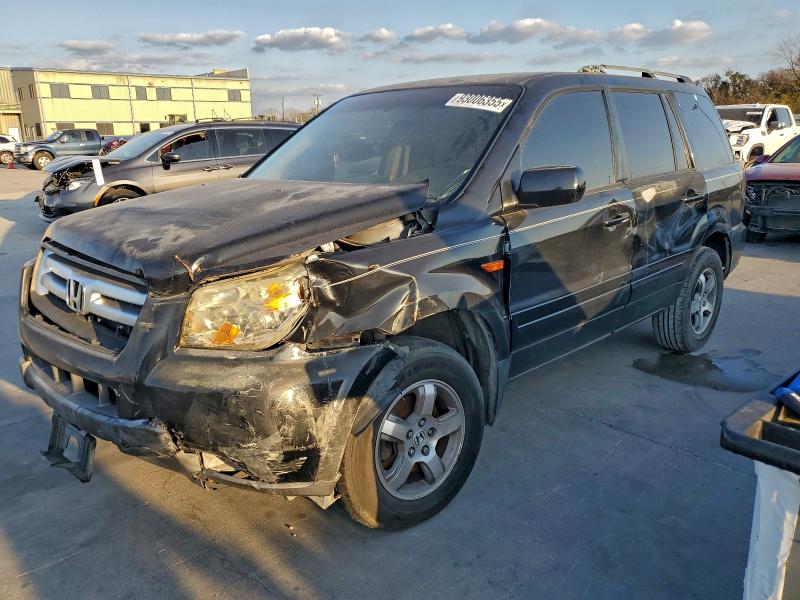 HONDA PILOT 2006 with VIN 5FNYF28456B049824 - Photo from auction