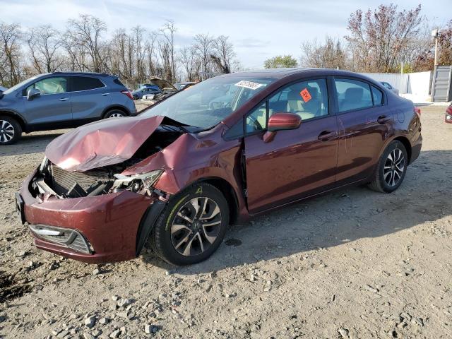 HONDA CIVIC EX 2015 with VIN 19XFB2F87FE256665 - Photo from auction