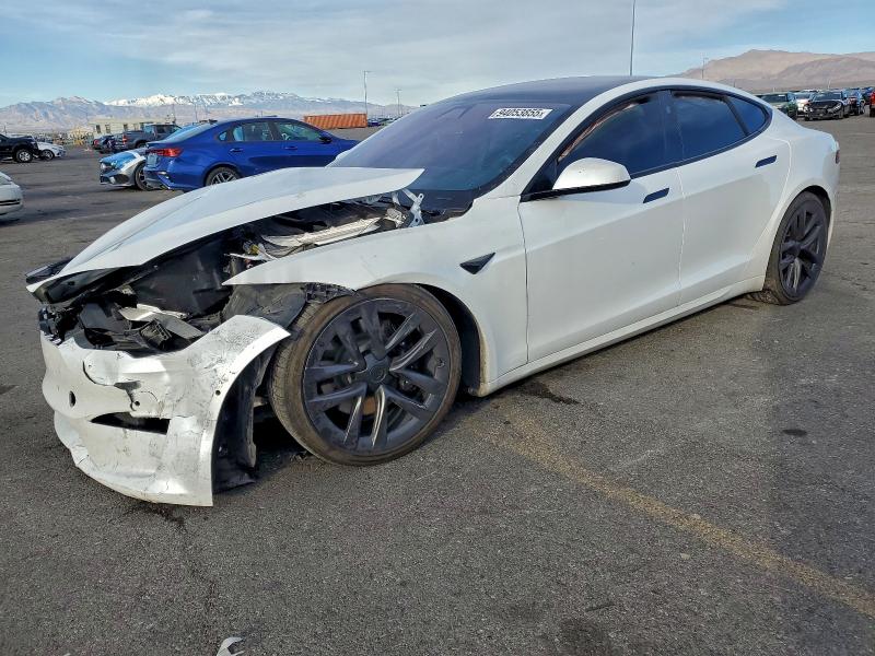 TESLA MODEL S 2021 with VIN 5YJSA1E63MF451892 - Photo from auction