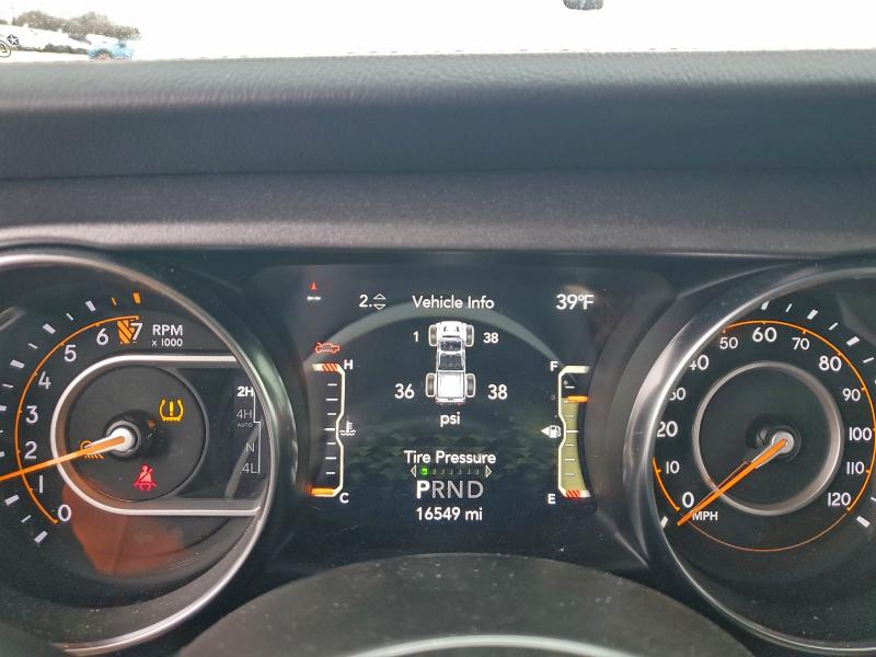 Photo 9 from auction – 2023 JEEP GLADIATOR with VIN 1C6JJTEG3PL510271