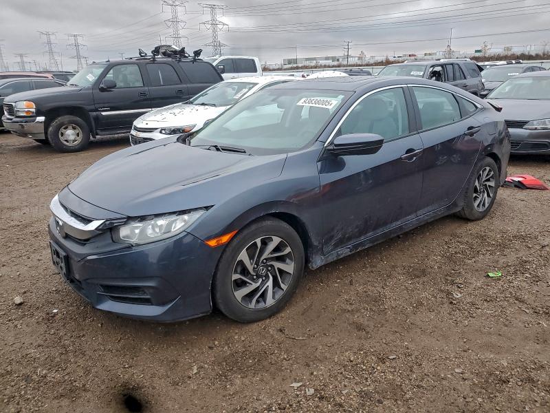 HONDA CIVIC EX 2016 with VIN 19XFC2F74GE041573 - Photo from auction