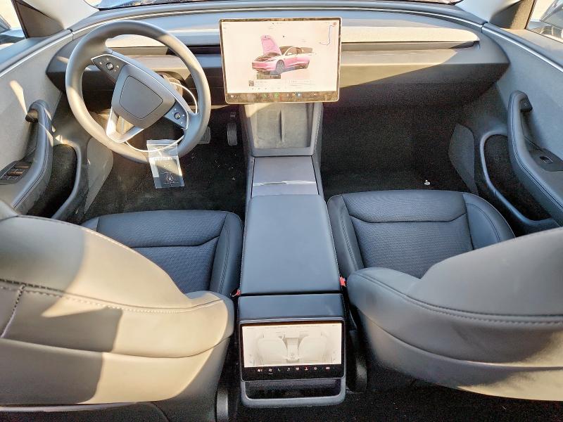 Photo 8 from auction – 2025 TESLA MODEL 3 with VIN 5YJ3E1EA2SF913305