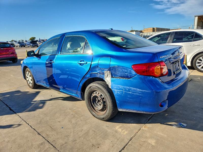 Photo 2 from auction – 2009 TOYOTA COROLLA BA with VIN JTDBL40E099079651