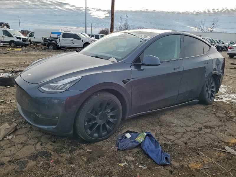 TESLA MODEL Y 2021 with VIN 5YJYGDEE9MF260446 - Photo from auction