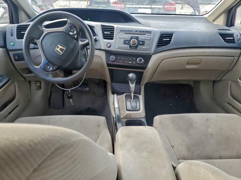 Photo 8 from auction – 2012 HONDA CIVIC LX with VIN 2HGFB2F55CH562271