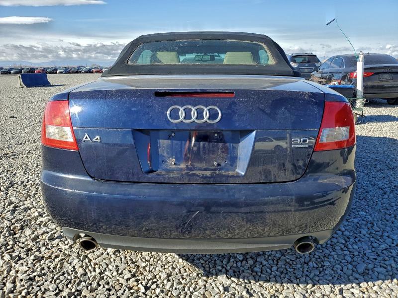 Photo 6 from auction – 2005 AUDI A4 QUATTRO with VIN WAUDT48H45K007178