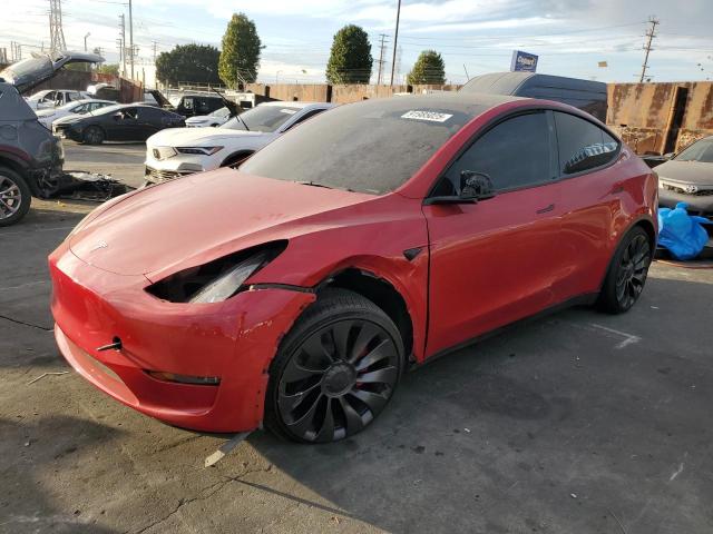 TESLA MODEL Y 2023 with VIN 7SAYGDEF4PF942814 - Photo from auction
