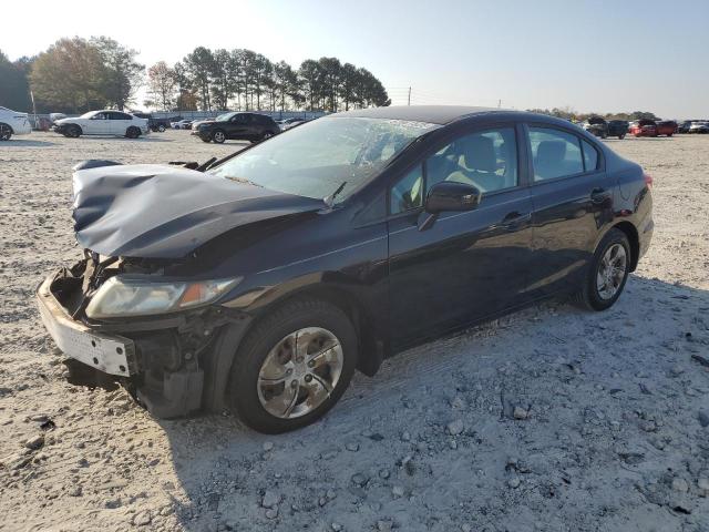 HONDA CIVIC LX 2014 with VIN 19XFB2F50EE011985 - Photo from auction