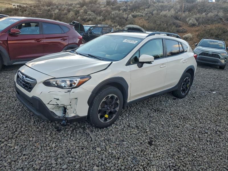 SUBARU CROSSTREK 2021 with VIN JF2GTAPC6M8233272 - Photo from auction