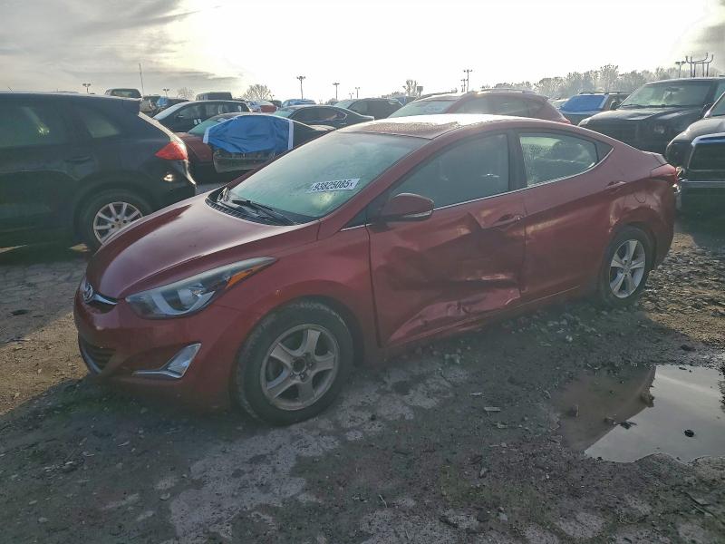 HYUNDAI ELANTRA 2016 with VIN 5NPDH4AEXGH736856 - Photo from auction