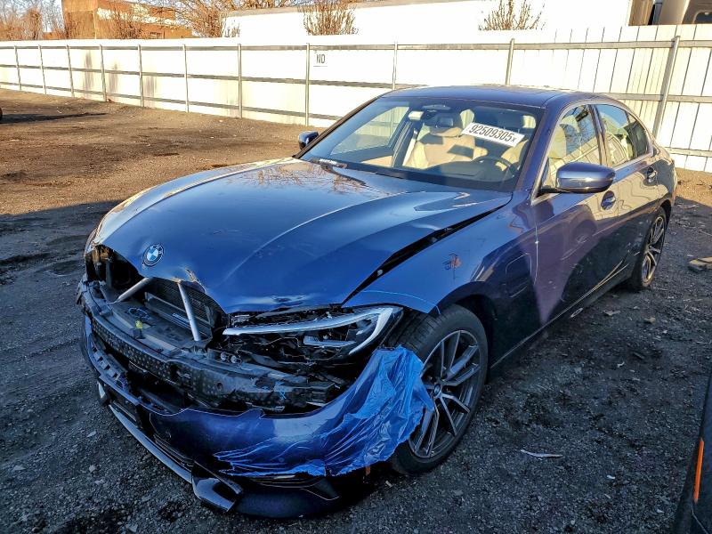 BMW 330XE 2021 with VIN 3MW5P9J02M8B75296 - Photo from auction