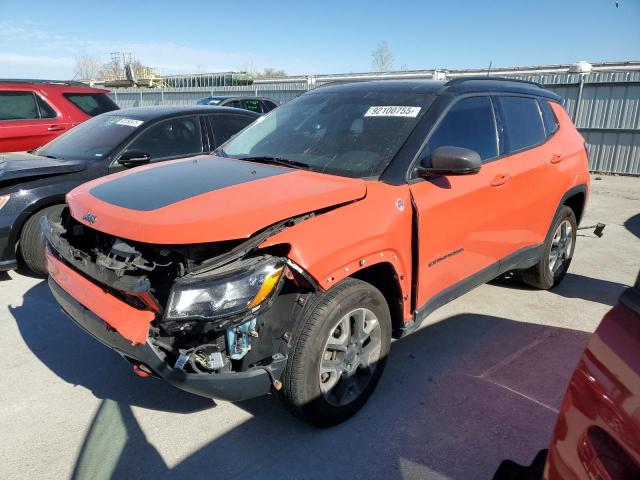 JEEP COMPASS 2018 with VIN 3C4NJDDB3JT345887 - Photo from auction