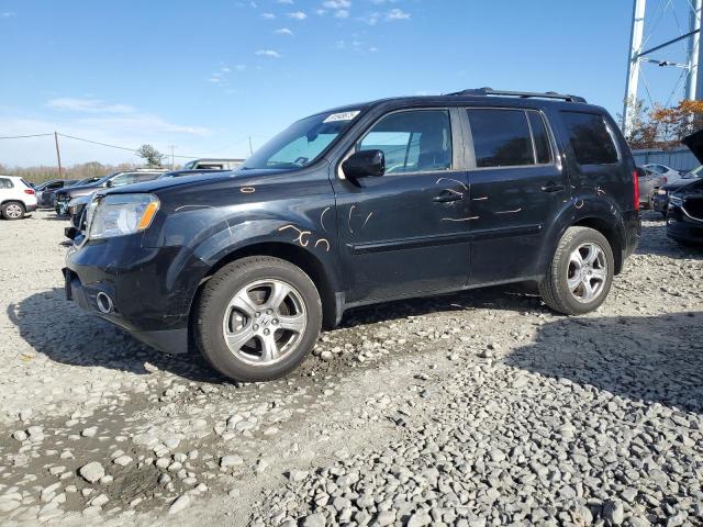 HONDA PILOT EXL 2013 with VIN 5FNYF4H59DB054770 - Photo from auction