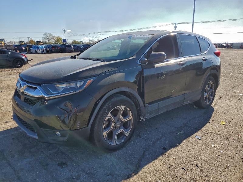 HONDA CR-V EX 2017 with VIN 7FARW1H5XHE020835 - Photo from auction