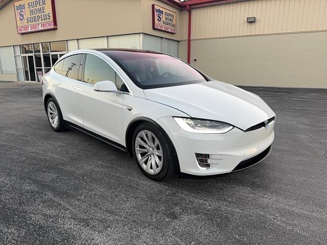 TESLA MODEL X 2016 with VIN 5YJXCBE29GF020593 - Photo from auction