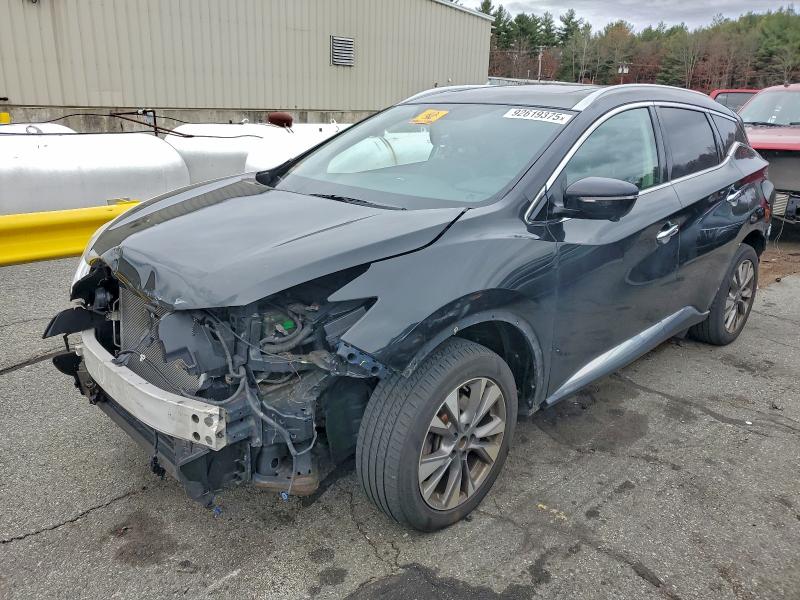 NISSAN MURANO S 2015 with VIN 5N1AZ2MH3FN237398 - Photo from auction