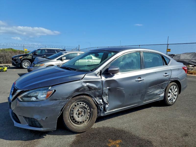 NISSAN SENTRA S 2017 with VIN 3N1AB7AP7HY273802 - Photo from auction