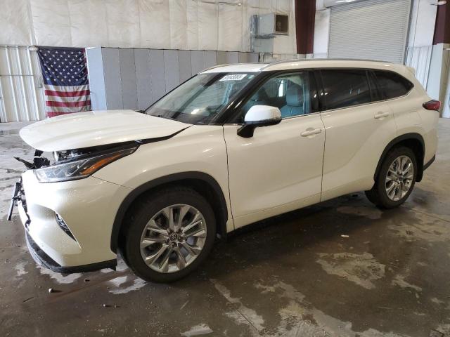 TOYOTA HIGHLANDER 2020 with VIN 5TDDZRBH3LS053372 - Photo from auction