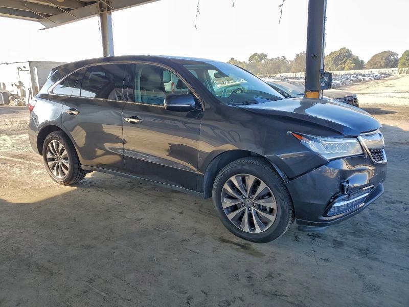 Photo 4 from auction – 2016 ACURA MDX TECHNO with VIN 5FRYD4H49GB026208