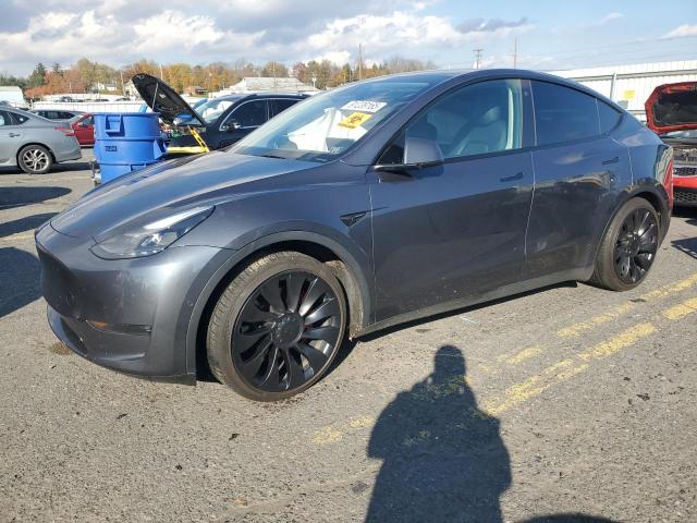 TESLA MODEL Y 2022 مع رقم تعريف المركبة 7SAYGDEF8NF516556 - صورة من المزاد