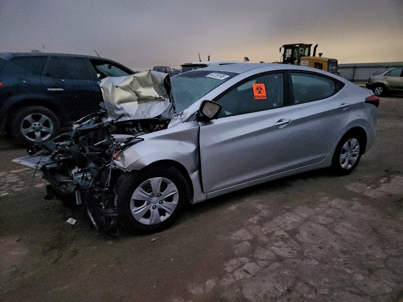HYUNDAI ELANTRA SE 2016 with VIN 5NPDH4AE7GH684148 - Photo from auction