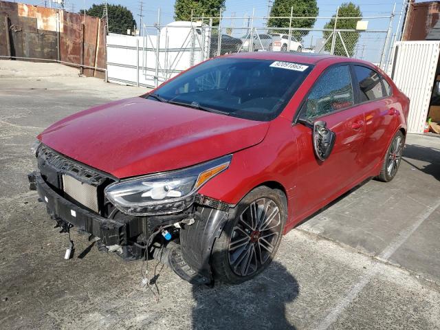 KIA FORTE GT 2021 with VIN 3KPF44AC7ME287591 - Photo from auction