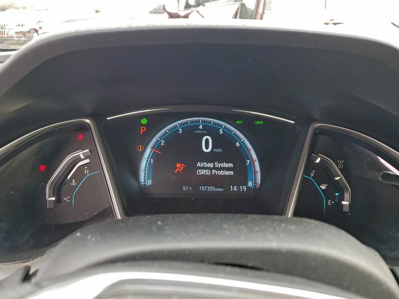 Photo 9 from auction – 2016 HONDA CIVIC EX with VIN 19XFC1F49GE018435