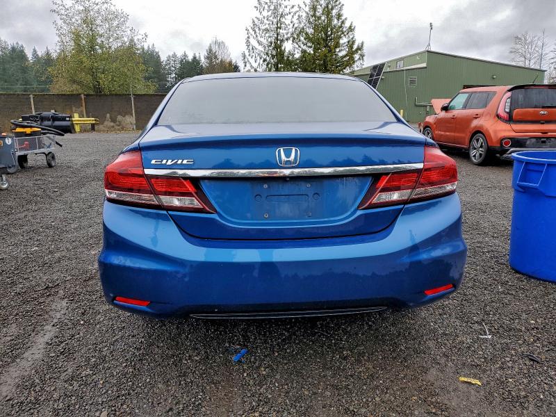 Photo 6 from auction – 2013 HONDA CIVIC LX with VIN 19XFB2F51DE232378