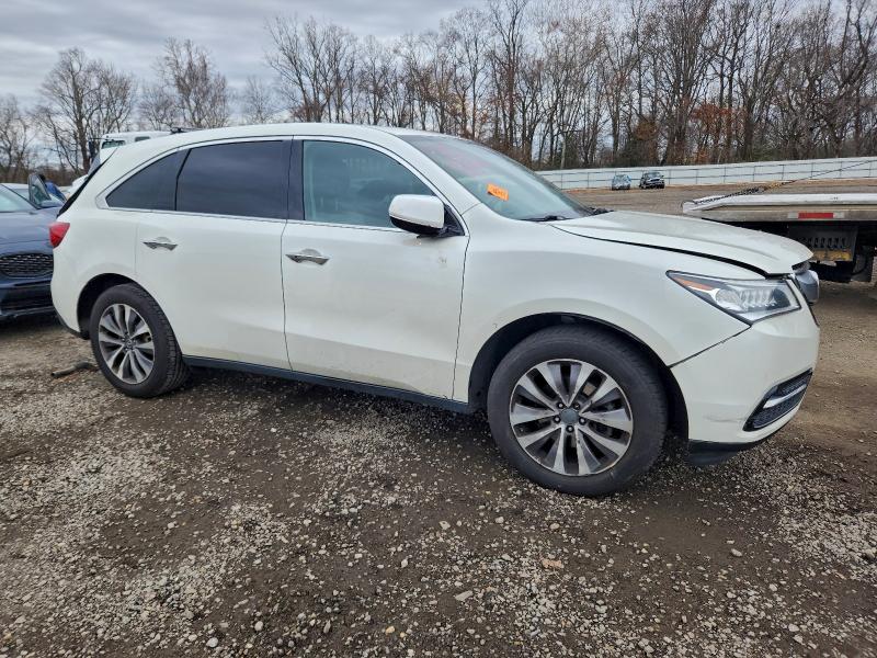 Photo 4 from auction – 2016 ACURA MDX TECHNO with VIN 5FRYD4H4XGB058195