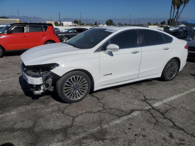 FORD FUSION TIT 2018 with VIN 3FA6P0RU2JR249032 - Photo from auction