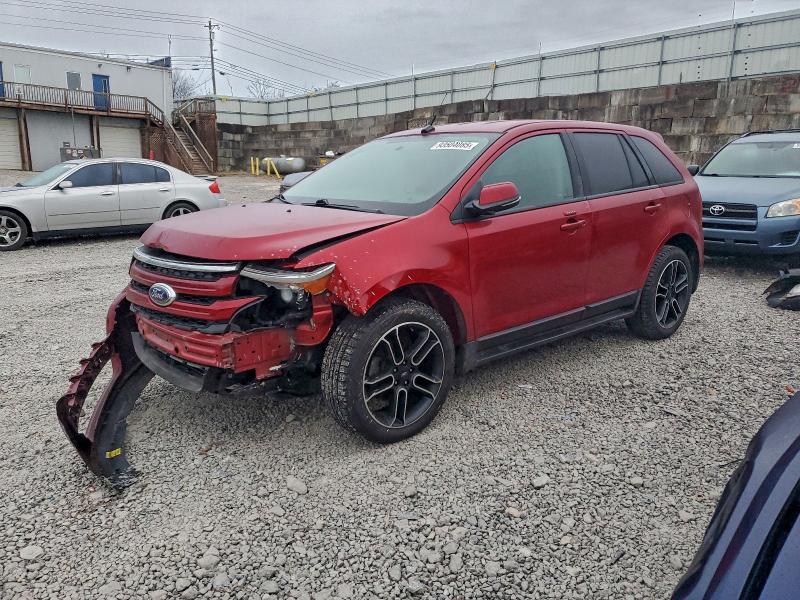 FORD EDGE SEL 2014 with VIN 2FMDK3J9XEBB62584 - Photo from auction