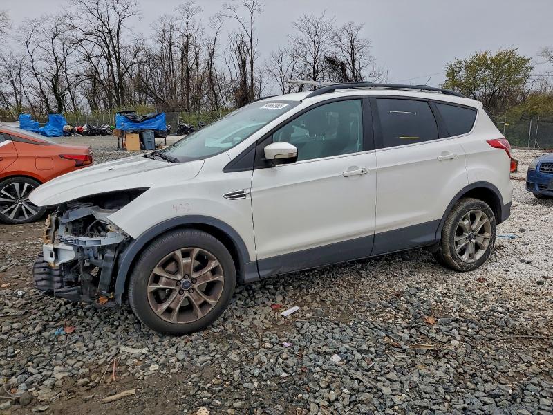 FORD ESCAPE SEL 2013 with VIN 1FMCU9HX2DUA85604 - Photo from auction