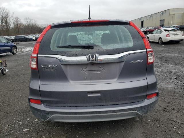Photo 6 from auction – 2016 HONDA CR-V LX with VIN 5J6RM4H36GL007331
