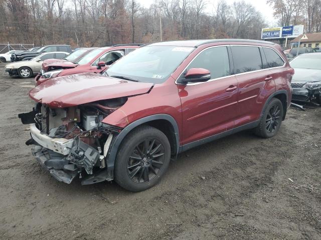 TOYOTA HIGHLANDER 2019 with VIN 5TDJZRFHXKS580336 - Photo from auction