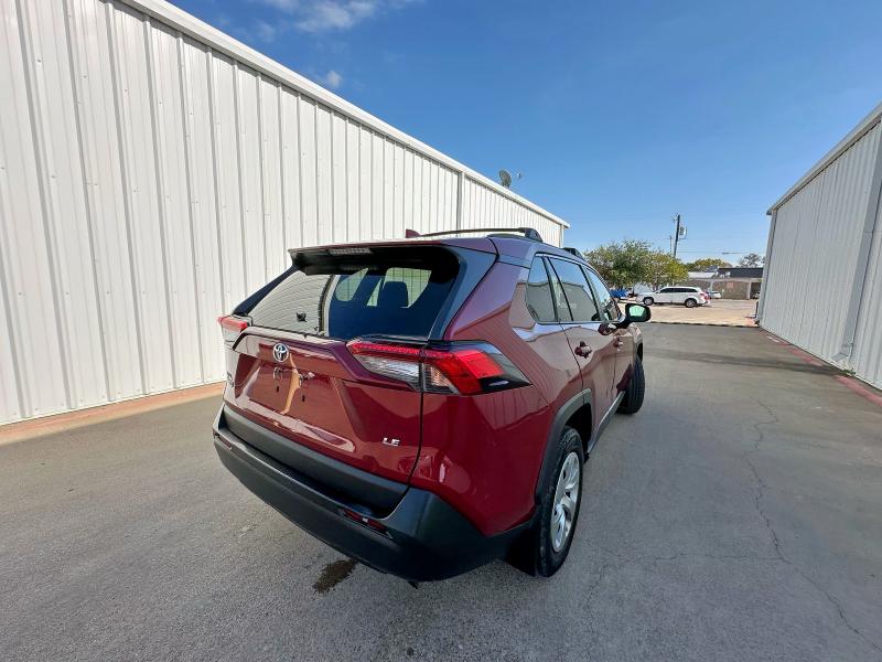 Photo 4 from auction – 2021 TOYOTA RAV4 LE with VIN 2T3H1RFV4MW158818
