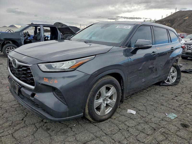 TOYOTA HIGHLANDER 2020 with VIN 5TDCZRBH6LS509389 - Photo from auction