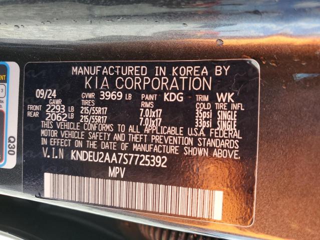 Photo 14 from auction – 2025 KIA SELTOS S with VIN KNDEU2AA7S7725392
