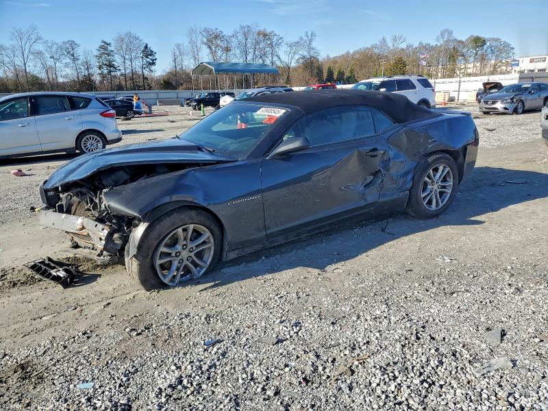 CHEVROLET CAMARO 2013 with VIN 2G1FB3D37D9111921 - Photo from auction