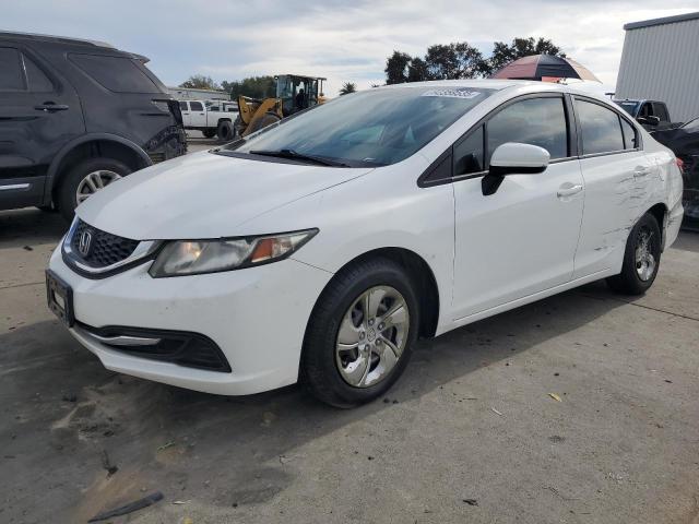 HONDA CIVIC LX 2014 with VIN 19XFB2F59EE229925 - Photo from auction