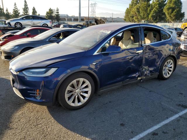 TESLA MODEL X 2016 with VIN 5YJXCBE22GF027207 - Photo from auction