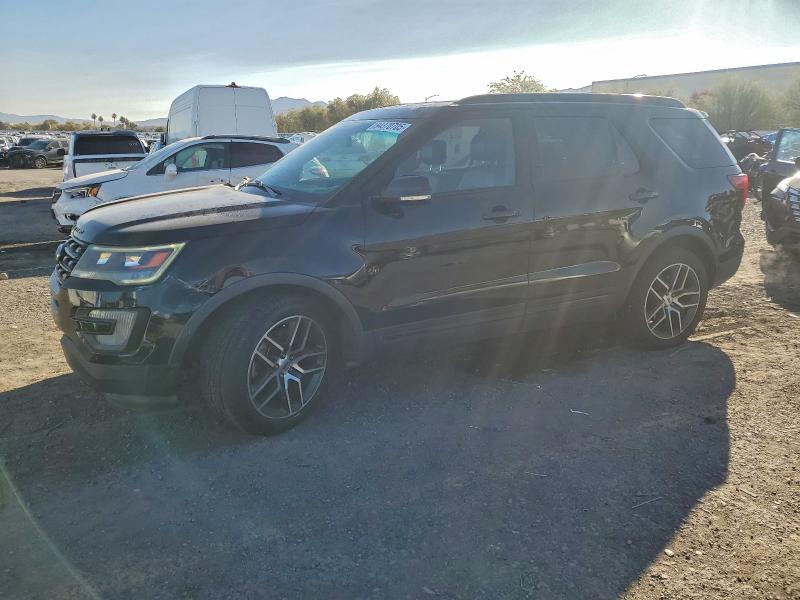 FORD EXPLORER S 2017 with VIN 1FM5K8GT8HGA34135 - Photo from auction