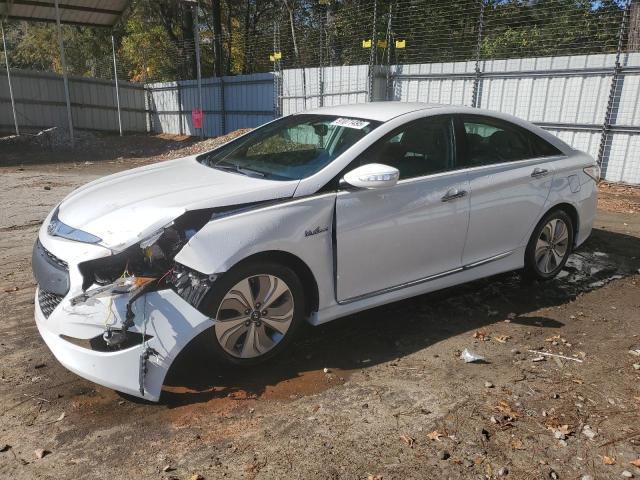 HYUNDAI SONATA HYB 2013 with VIN KMHEC4A45DA098931 - Photo from auction