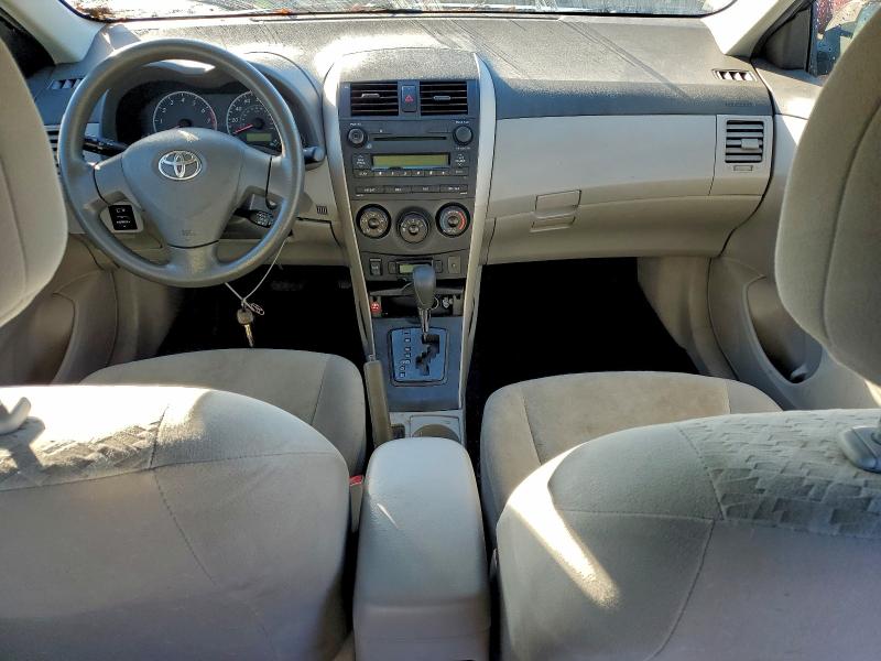 Photo 8 from auction – 2009 TOYOTA COROLLA BA with VIN 2T1BU40E49C134870