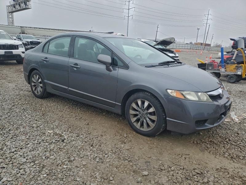 Photo 4 from auction – 2009 HONDA CIVIC EX with VIN 19XFA16809E018061